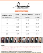 Aleumdr Plus Size Cardigan for Women Long Stripe Knit Open Front Sweaters Jacket 2XL - Image 4